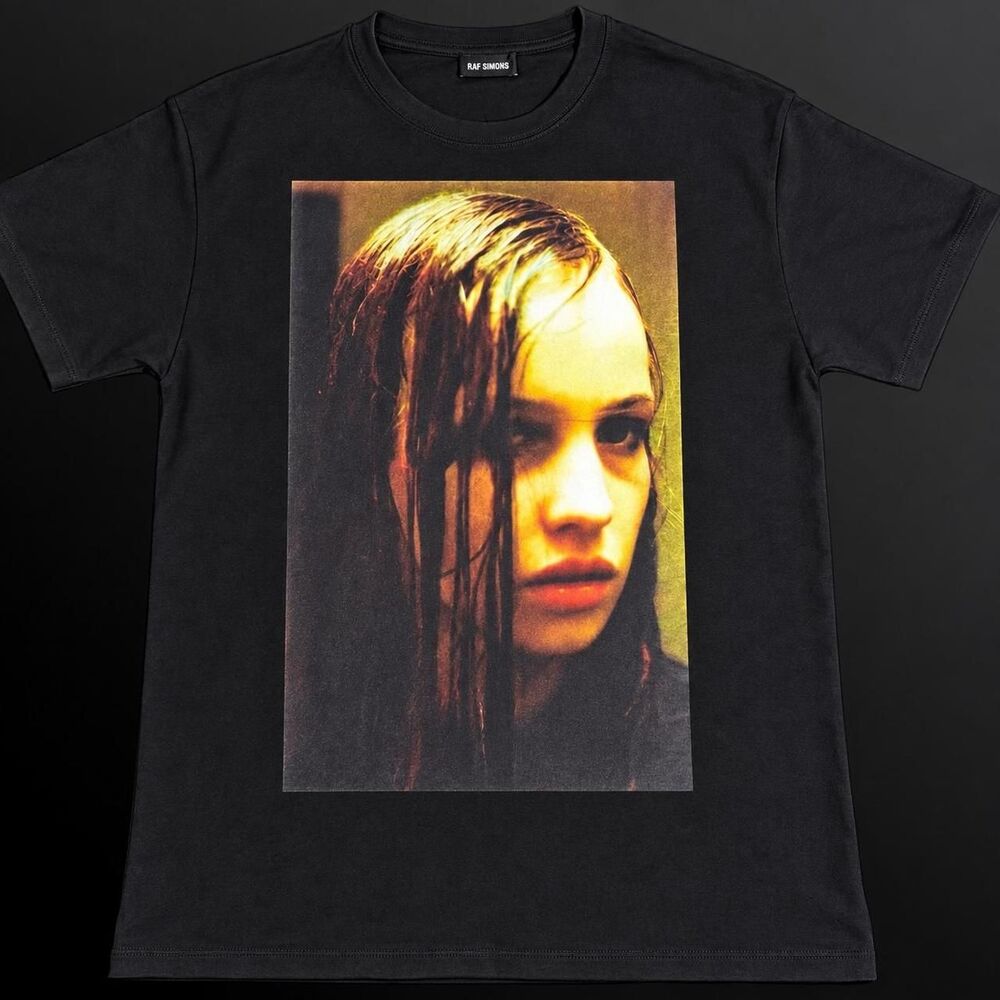 Raf-simons Men's Black T-shirt